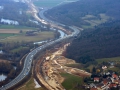 ICE Baustelle A73 Foto: Ronald Rinklef